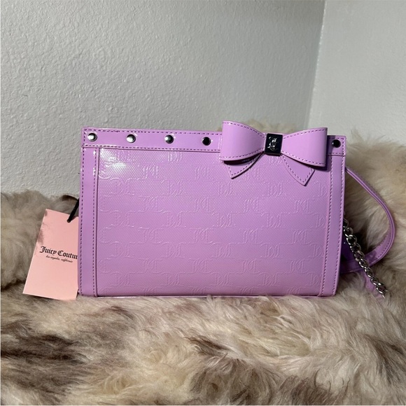 Juicy Couture Pink Bow Wristlet - Picture 1 of 4